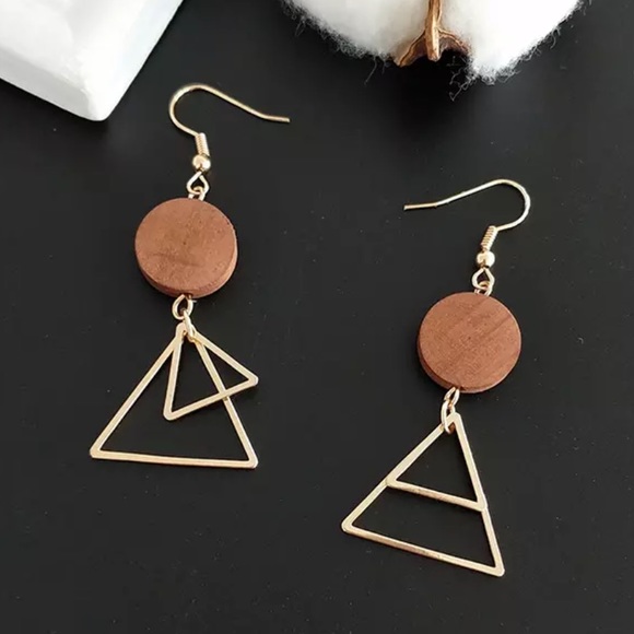 Jewelry - 🔺 BOHO Geometric Triangular Drop Earrings 🔺